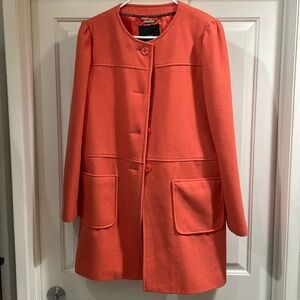 Coral Mossimo Pea Coat